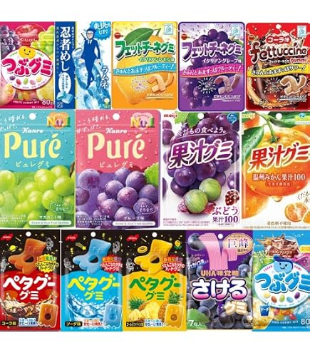 Amazon | グミ 詰め合わせ 8種 グミ 詰め合わせ 詰合せ プレゼント